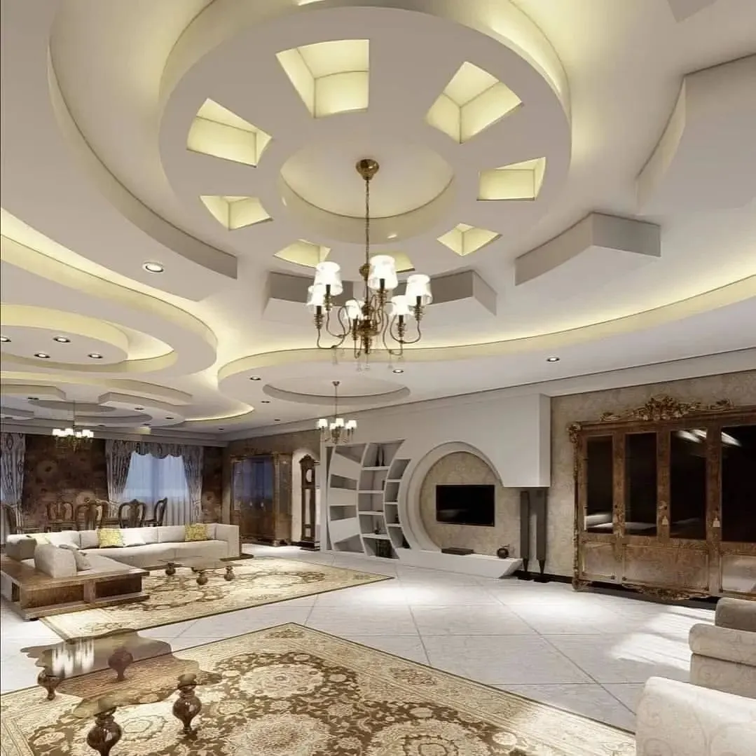 معلم ديكورات جبس بورد بريده